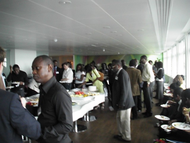 Lunch session at conference